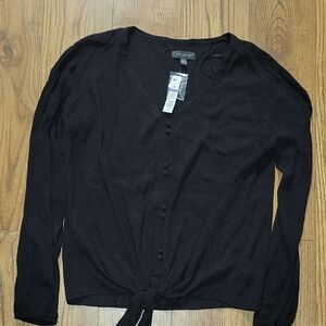 The Limited Black Button-Up Blouse